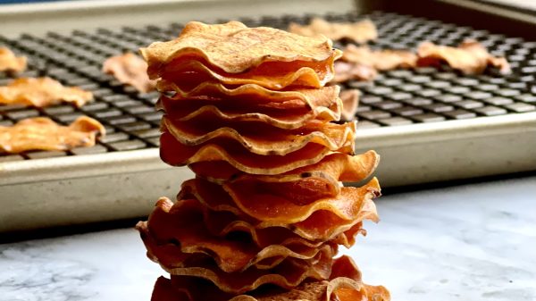 Baked Sweet Potato Chips