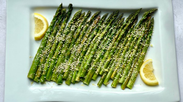 Sesame Roasted Asparagus