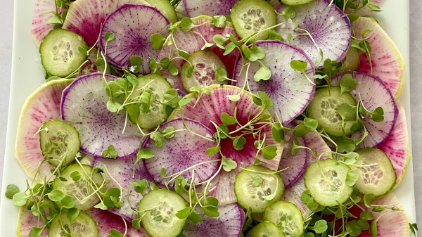 Winter Radish Salad with Lemon Vinaigrette